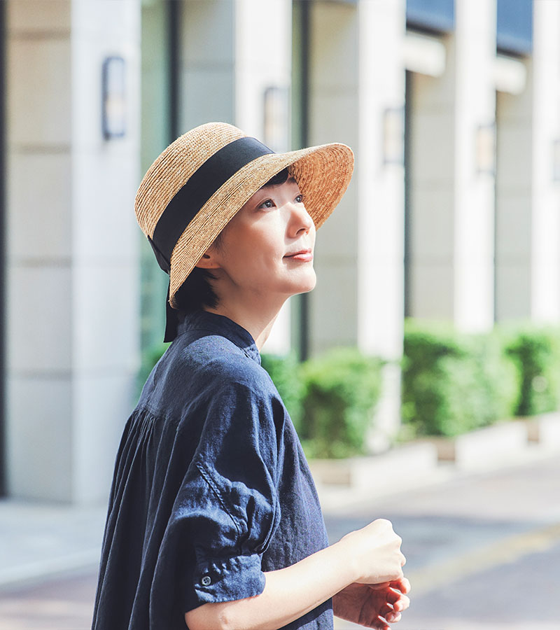 田中帽子店Anne（アンヌ）つば短 女優帽 婦人用帽子 田中帽子店：公式