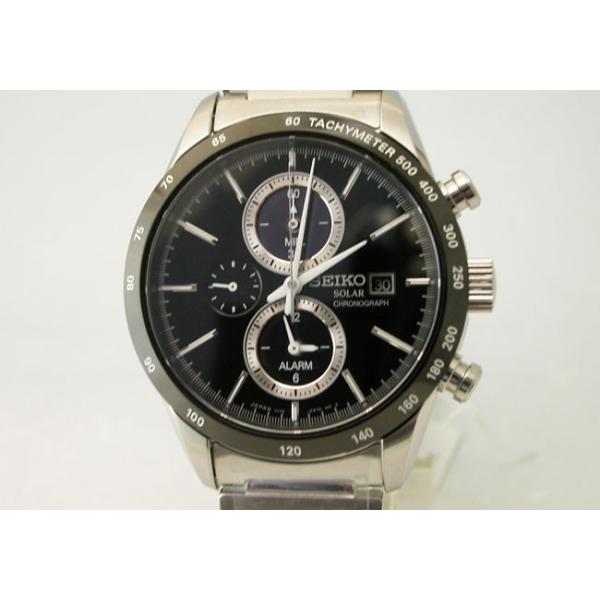 セイコー SEIKO 腕時計 スピリットソーラークロノグラフアラーム付