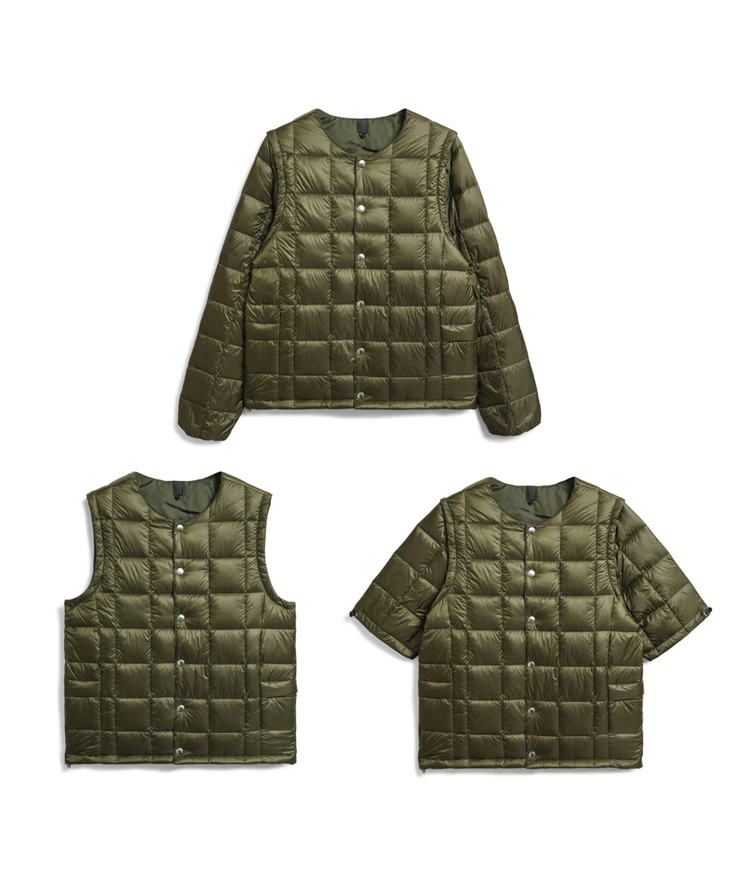 TAION EXTRA｜タイオン エクストラ |[MENS]CREW NECK INNER DOWN SET