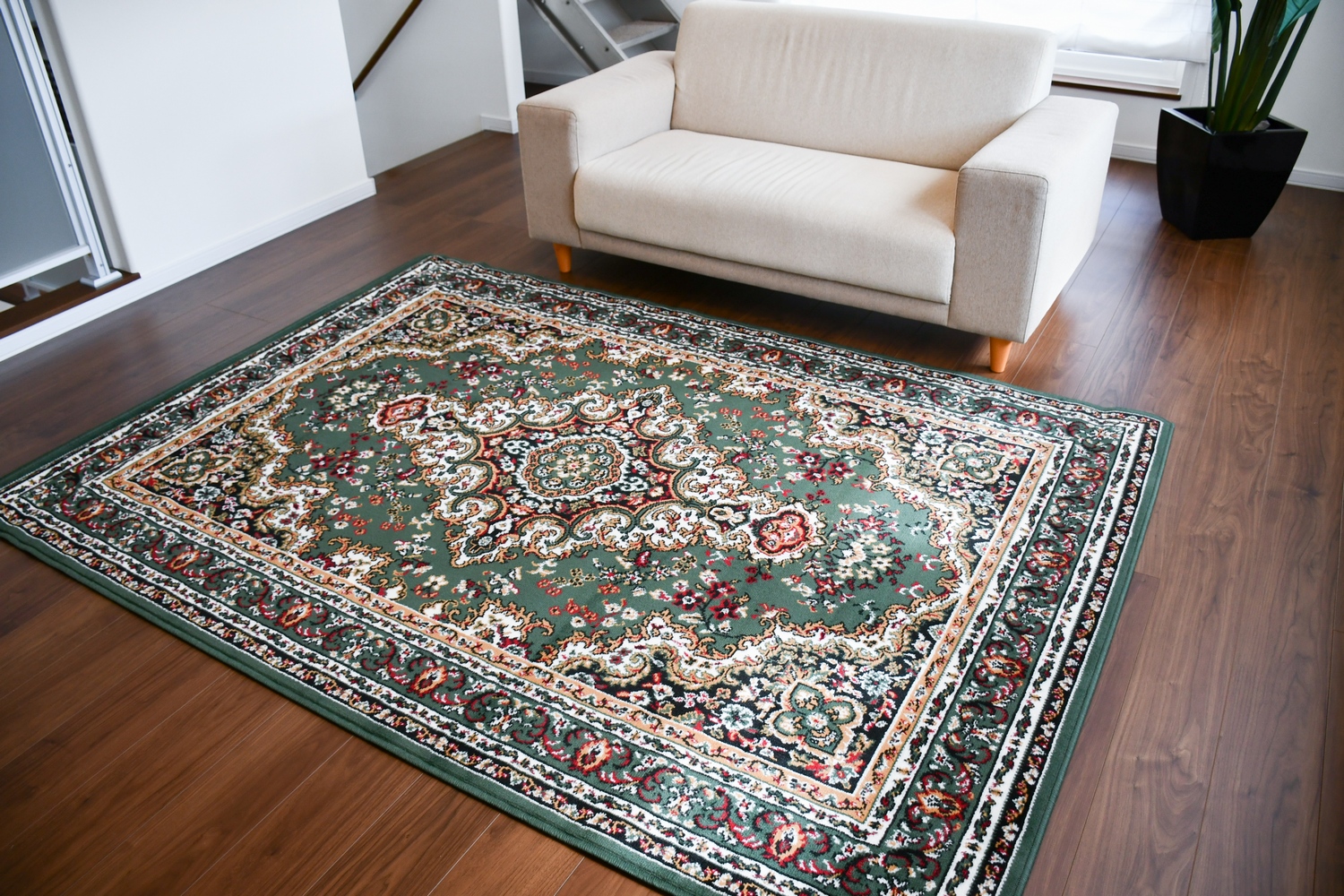 カーペット 2畳 ラグ ベルギー 絨毯 じゅうたん おしゃれ ラグマット