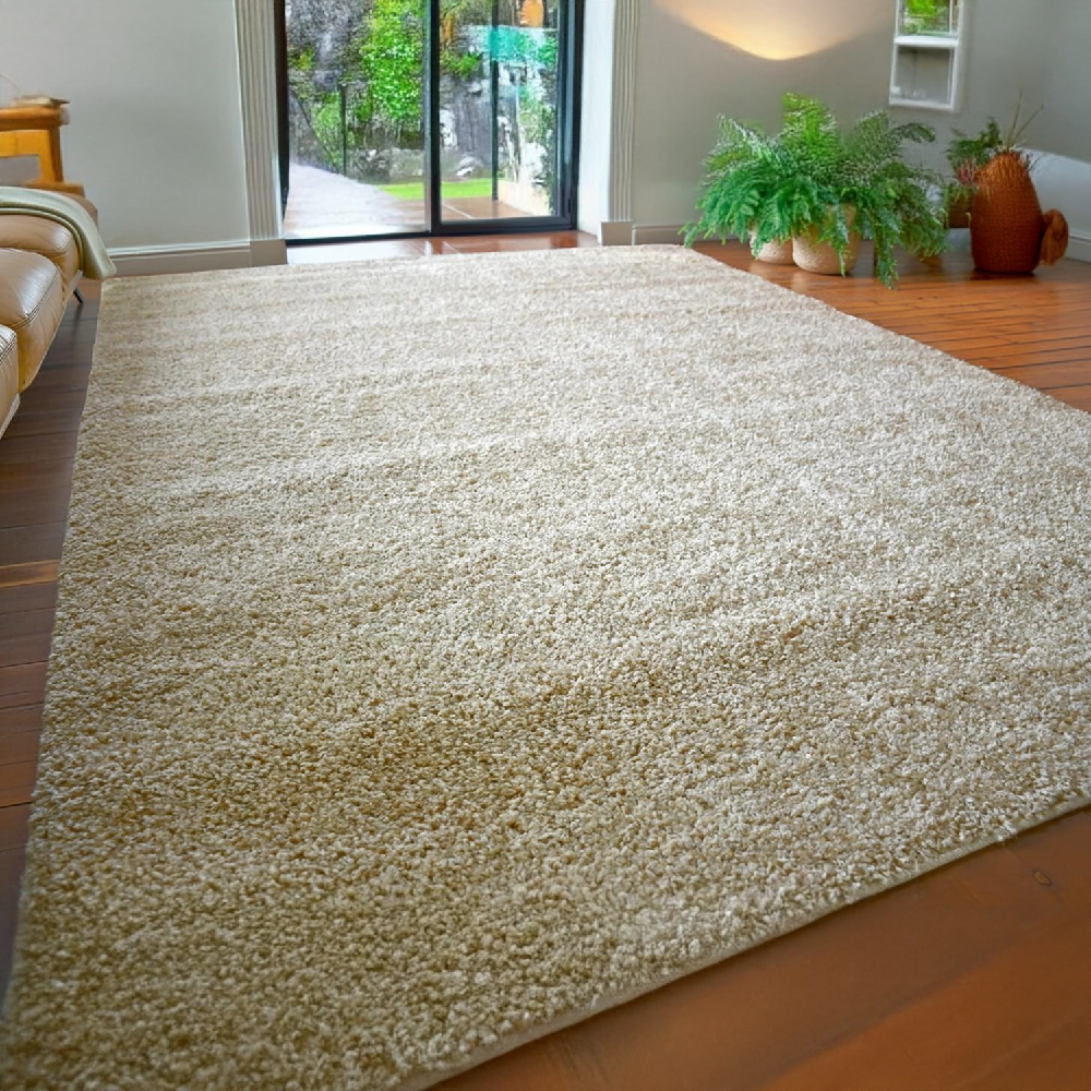 ラグ シャギー おしゃれ 1.5畳 133×190cm 北欧 厚手 絨毯 カーペット