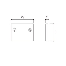 Cタイプ ピクチャーレール用ストップ | ピクチャーレール、絵画展示は