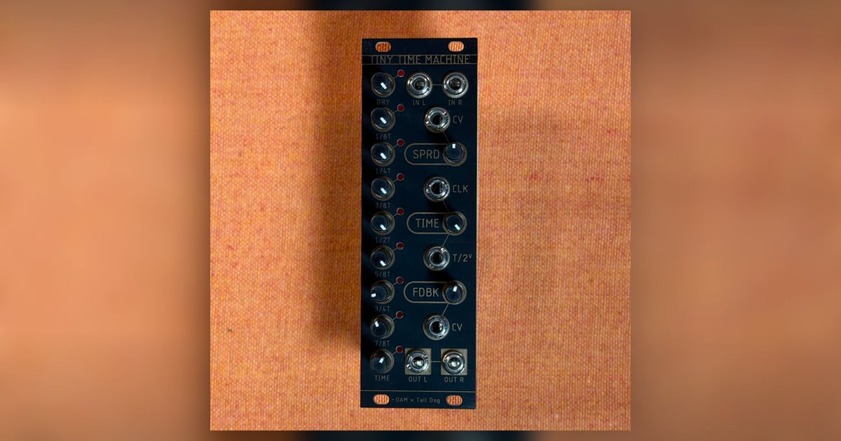 Olivia Artz Modular: Tiny Time Machine | Takazudo Modular