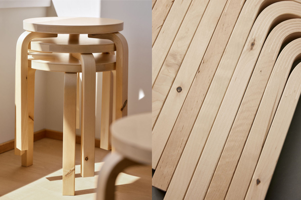 スツールE60 アルテック/artek アルヴァ・アアルト ワイルドバーチ