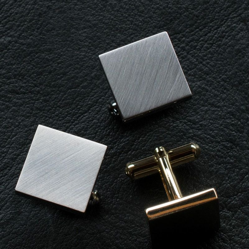 水引ラッピング】 ネクタイピン・カフスセット サテーナ加工 真鍮製