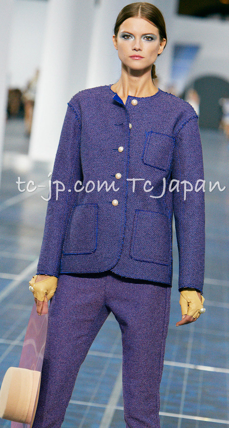 シャネル インディゴネイビー・パープル・ピンク・パール ビッグ CC