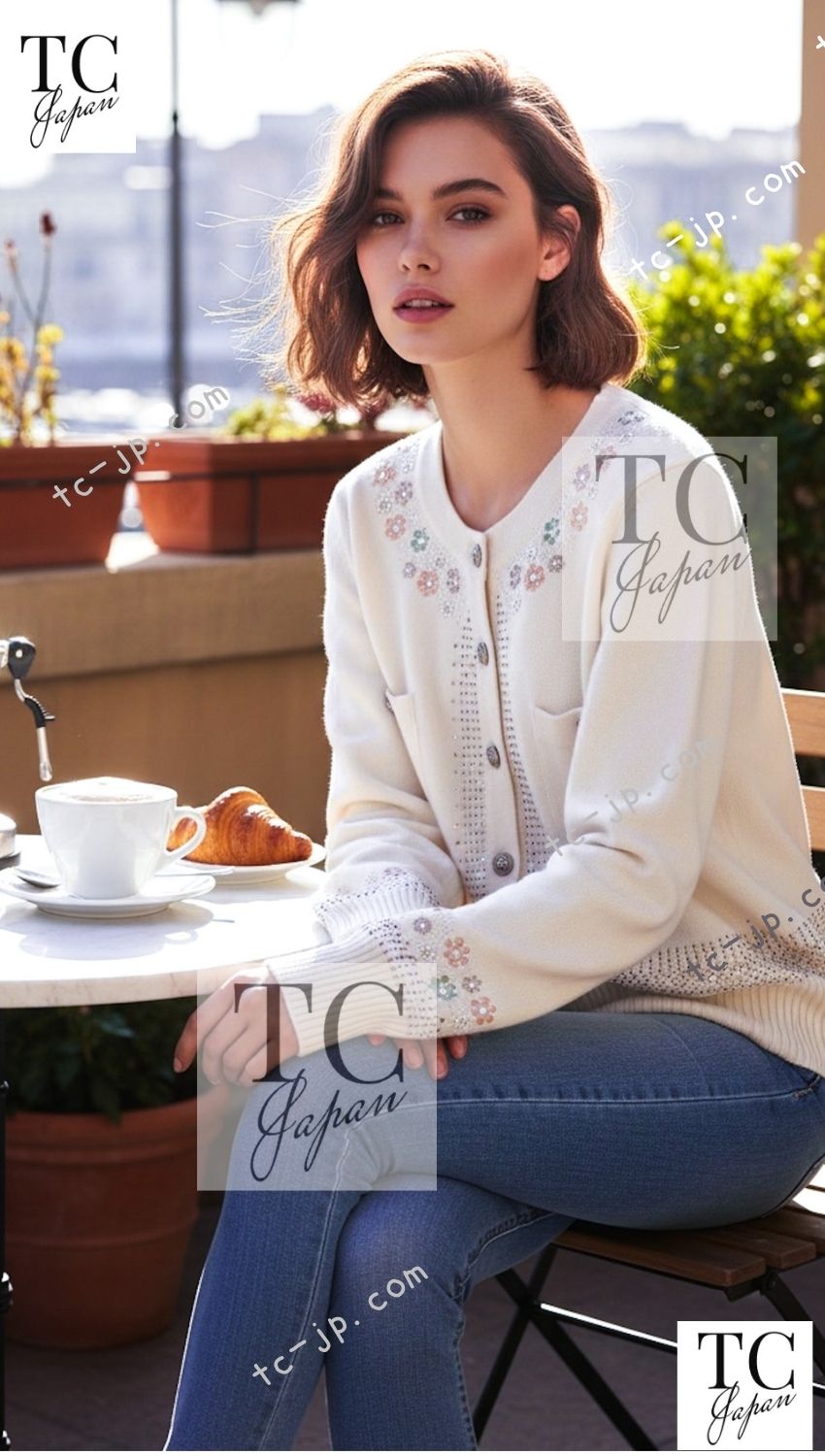 シャネル カーディガン CHANEL Cardigan【正規品・専門店】シャネル