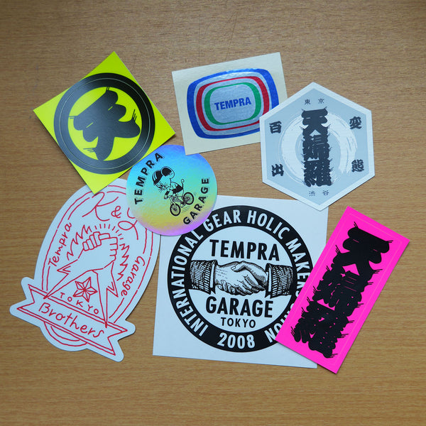 テンプラ ステッカーセット【tempraオリジナル】 – tempra online store