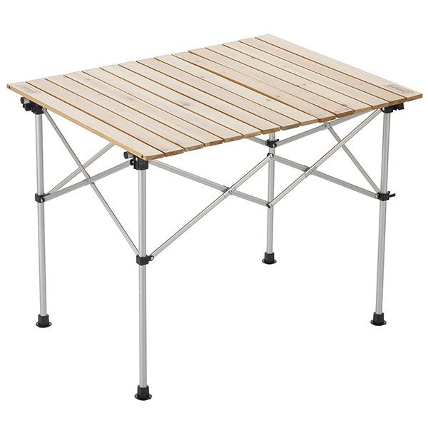 Coleman］ナチュラルウッドロールテーブル/90 | キャンプ用品レンタル