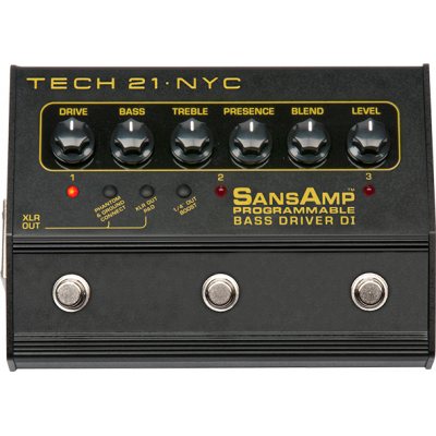 SansAmp BASS DRIVER PROGRAMMABLE