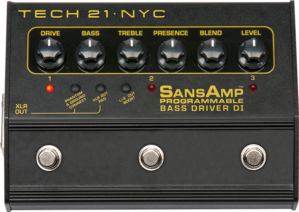 SansAmp BASS DRIVER PROGRAMMABLE