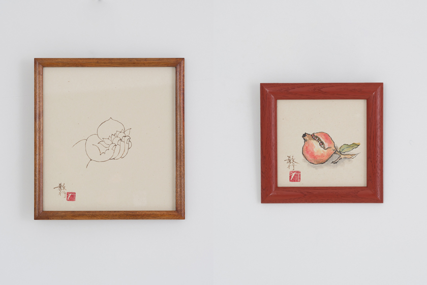 岩井窯 山本教行 ガラス絵と素描展｜うつわ 暮らしの道具 テクラ