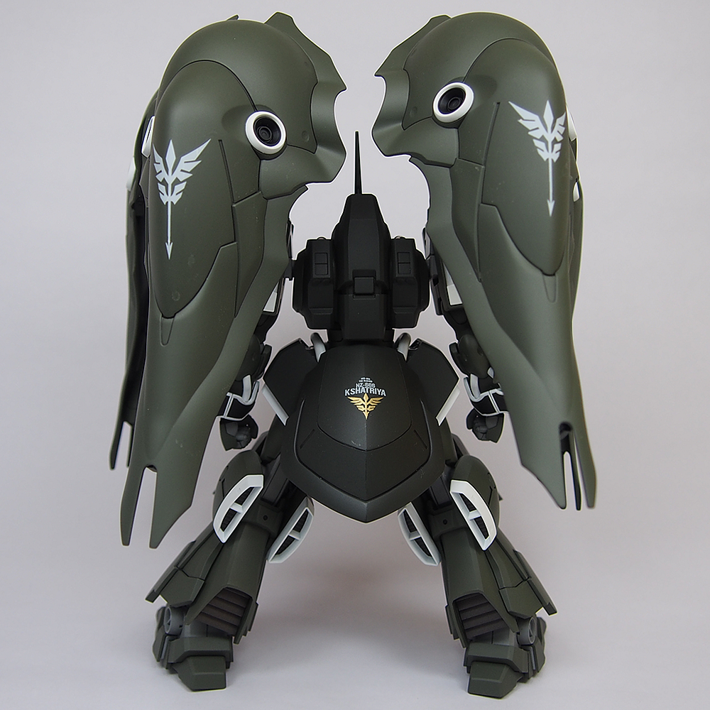 完成品] HGUC NZ-666 KSHATRIYA | テキトーオヤジノ墓 (旧テキトーモケイ)