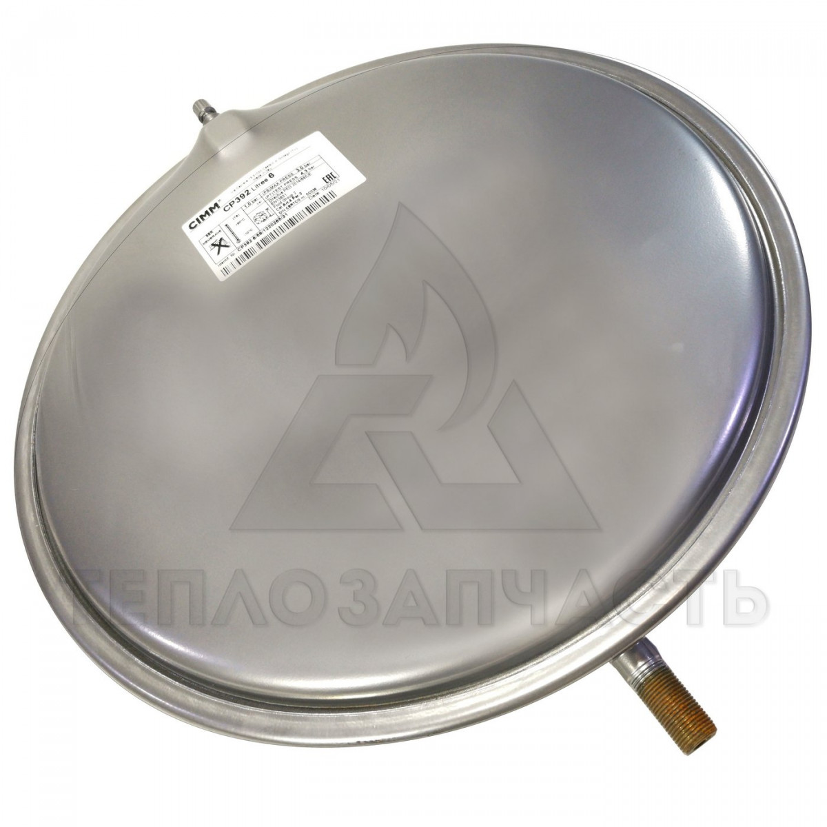 Расширительный бак CIMM 6 л. (резьба 3/8
