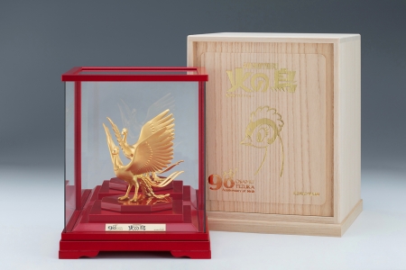 火の鳥の純金フィギュアとパネルが発売になりました｜虫ん坊｜手塚治虫