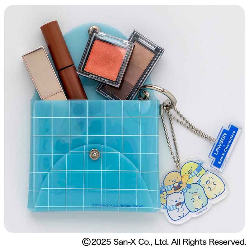 LAWSON×San-X Characters チャーム付きクリアポーチBOOK すみっコ