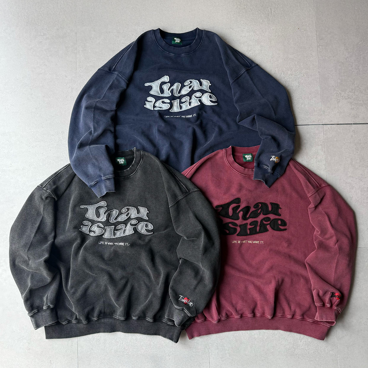 Wave logo Original Sweat – That's life online store