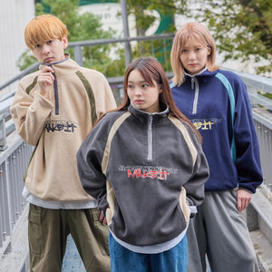 That's life Original Fleece Half zip sweat – That's life online store