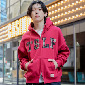 12.0oz FRONT LOGO ZIP HOODIE – That's life online store
