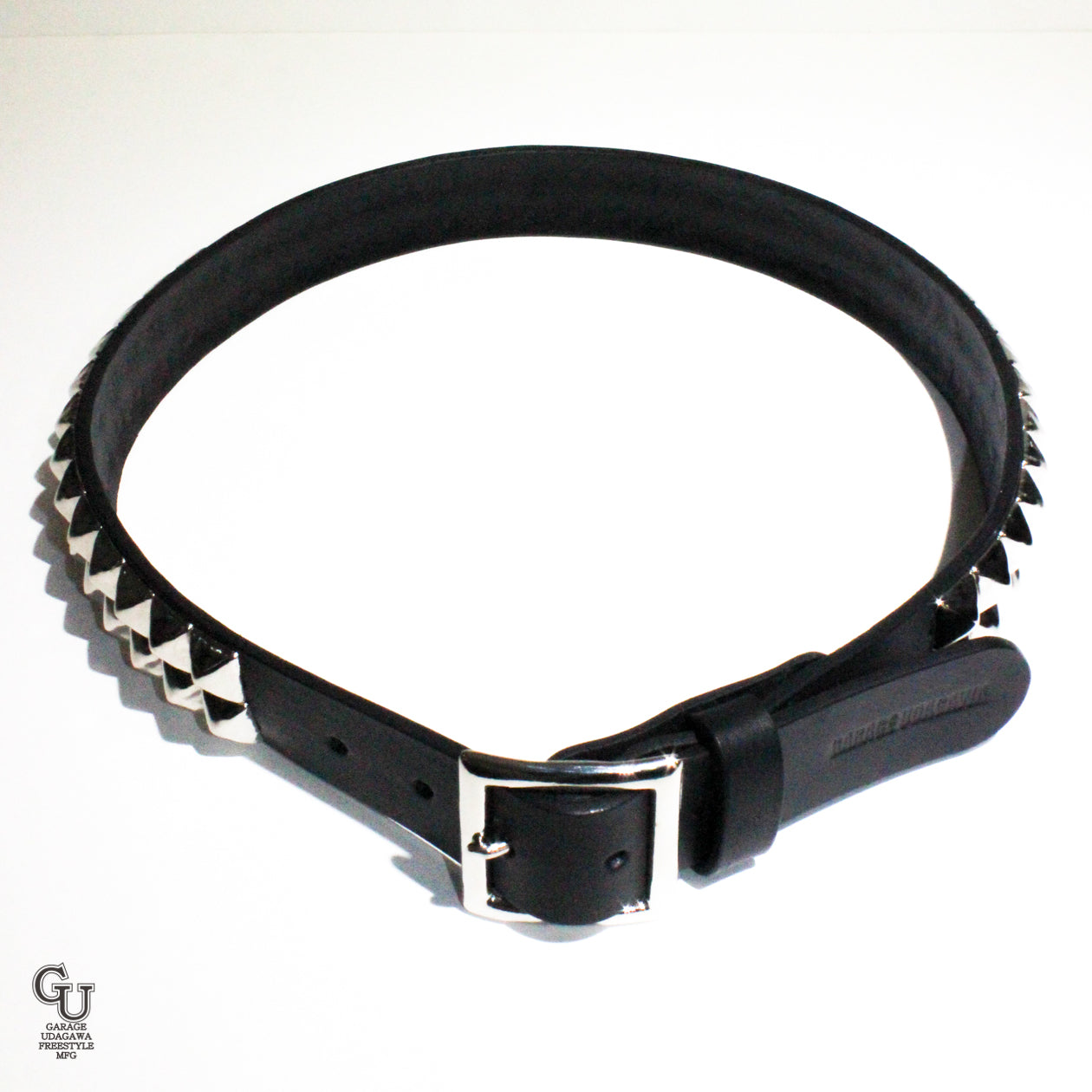 ピラミッド スタッズベルト ダブル ニッケル 2連 16mm – GARAGE