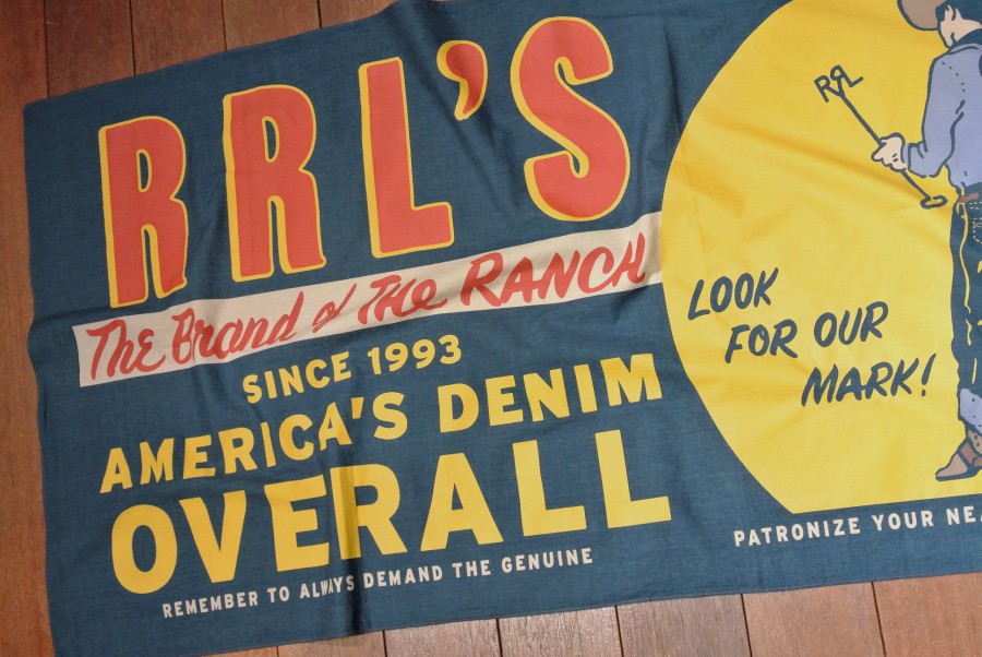 クリックポスト170円も可】 RRL ダブルアールエル 本藍染 インディゴ