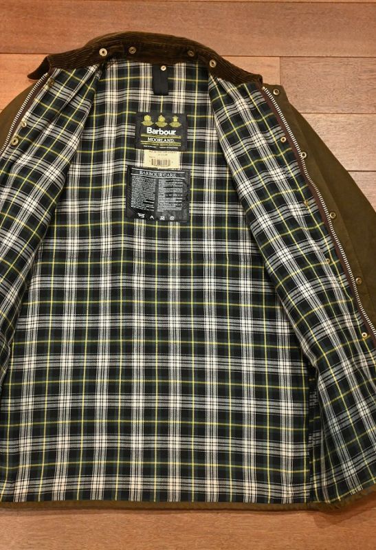USED) BARBOUR MOORLAND JACKET バブアー ムーアランドジャケット