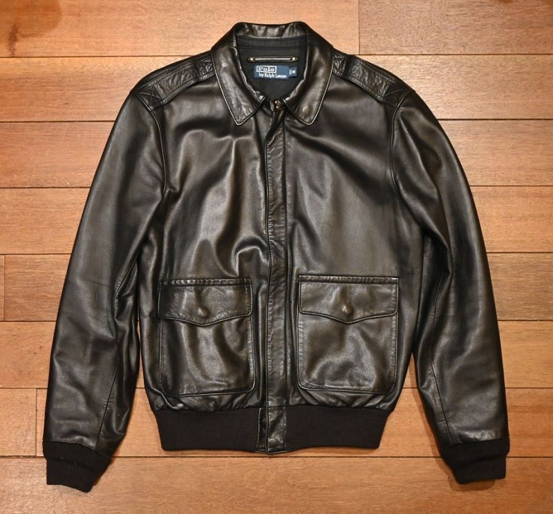 USED PoloRalphlauren ポロラルフローレン シープスキン/ラムスキン A