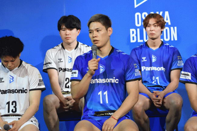 西田有志、新クラブ名「大阪ブルテオン」に心新た「日本バレー界にいい