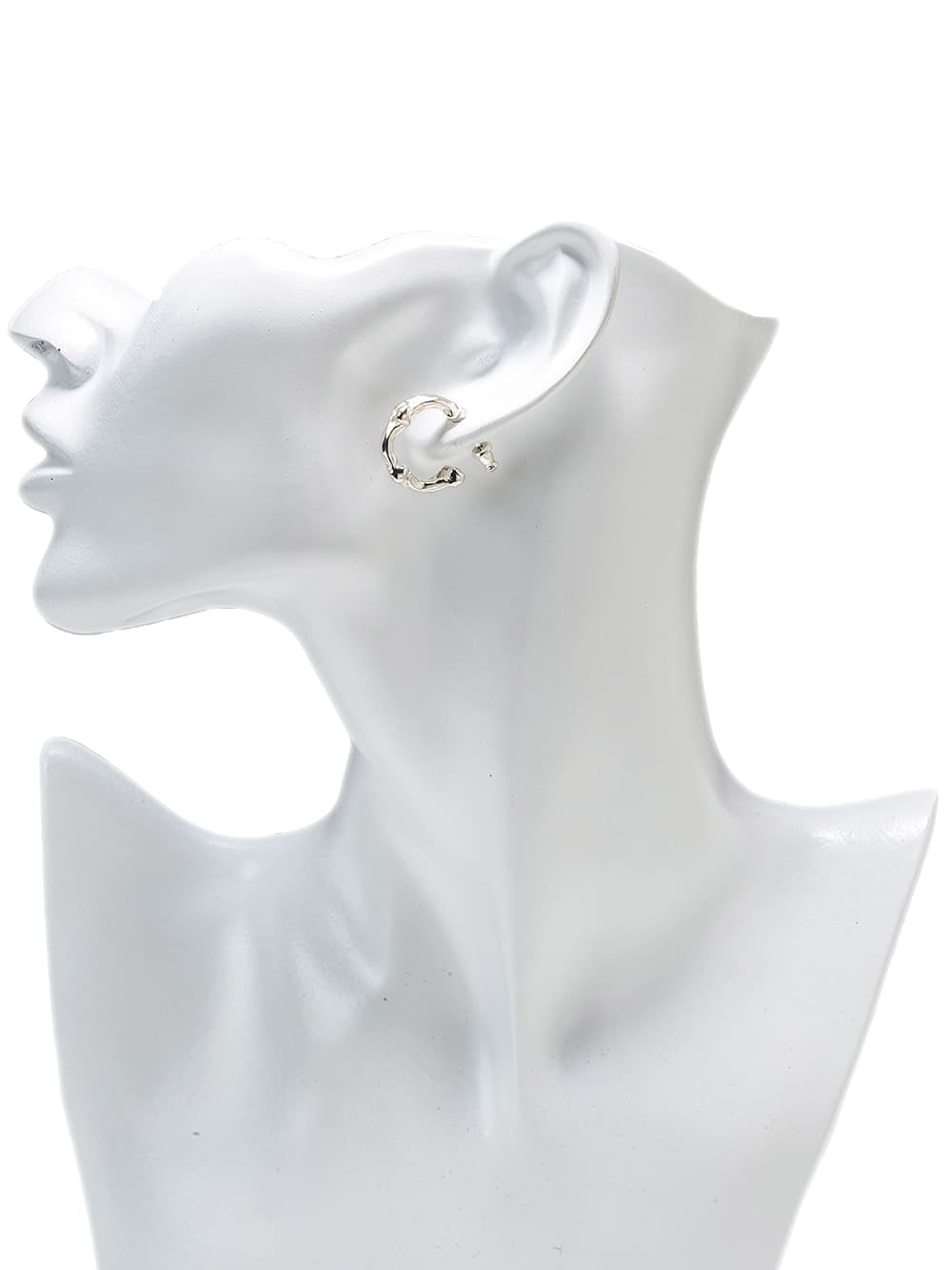 sspj.0017_silver ボーンシェイプドイヤリング-M-(15mm