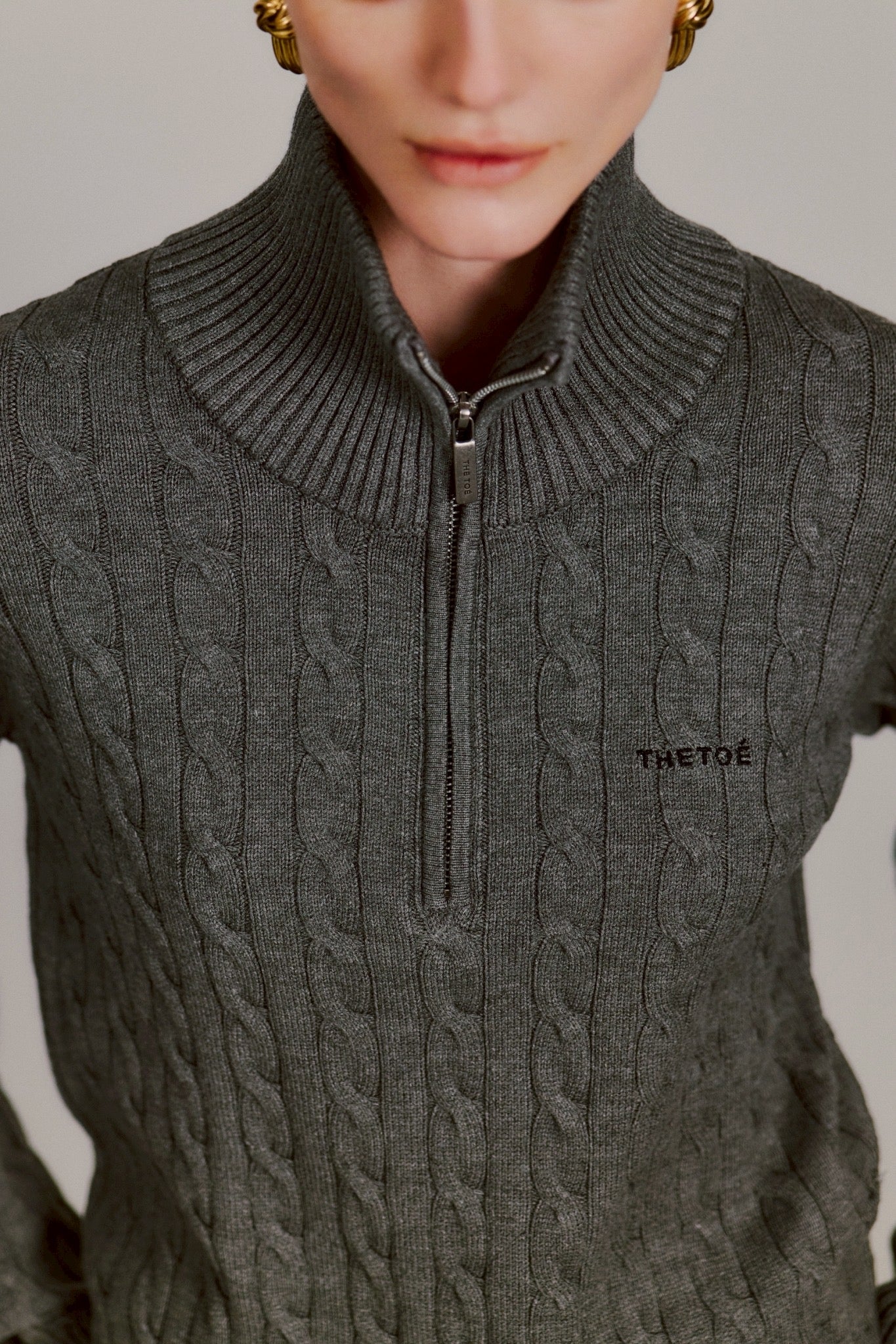 TOÉ Speyer Half Zip Knit – THE TOÉ