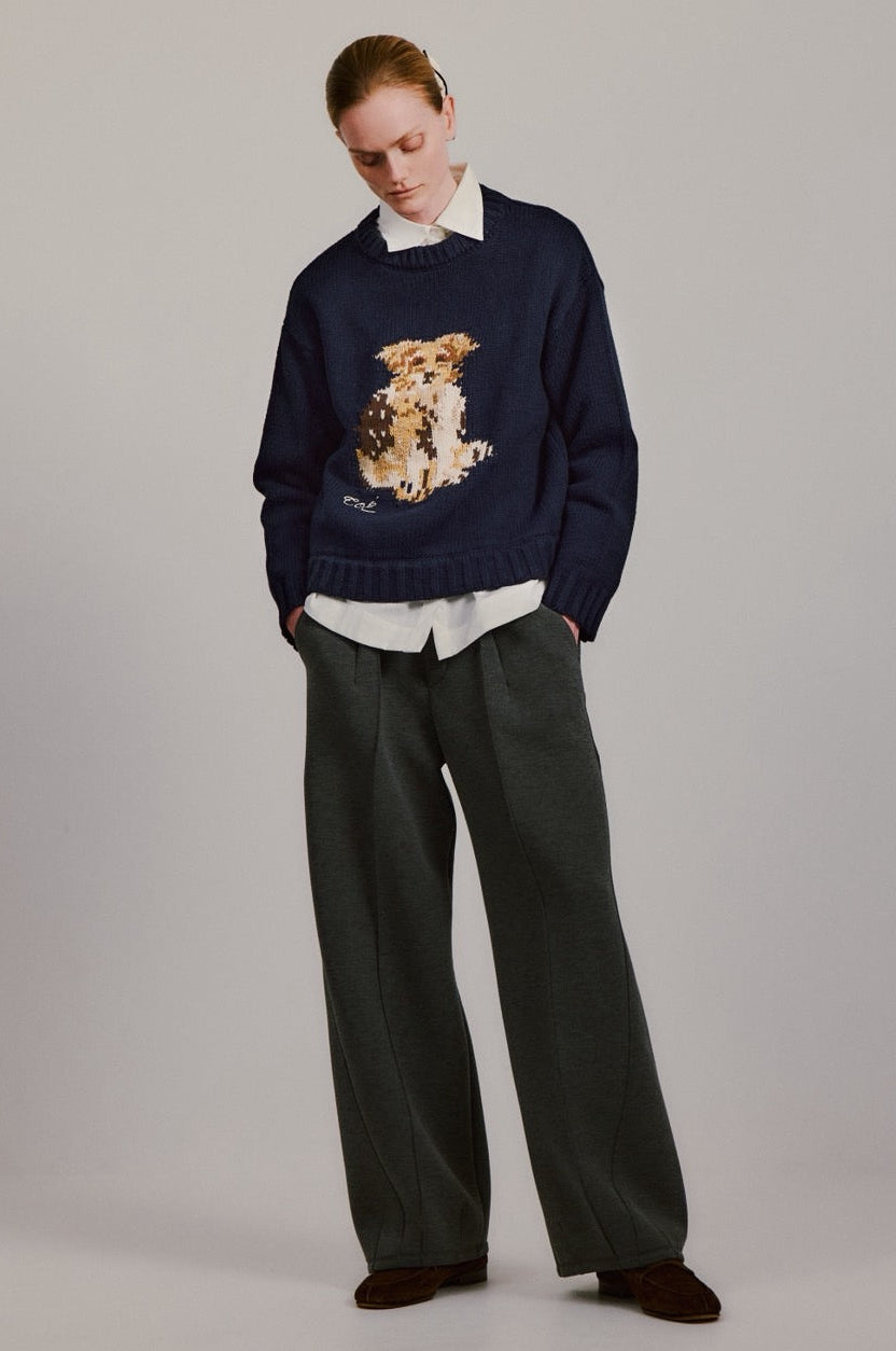 Schloss Dog Knit – THE TOÉ