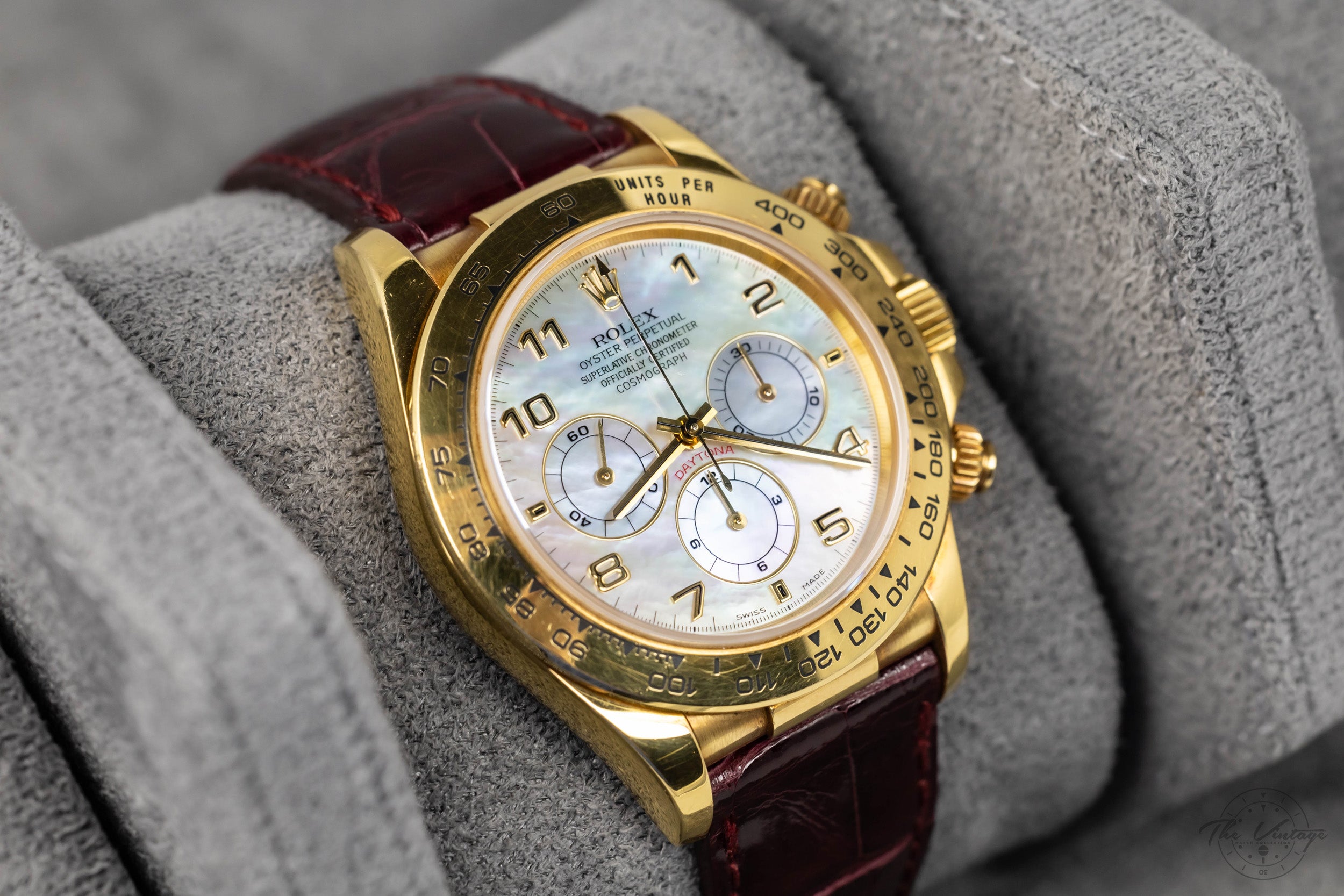 Rolex Daytona 16518 18K with Mother of Pearl Dial – The Vintage