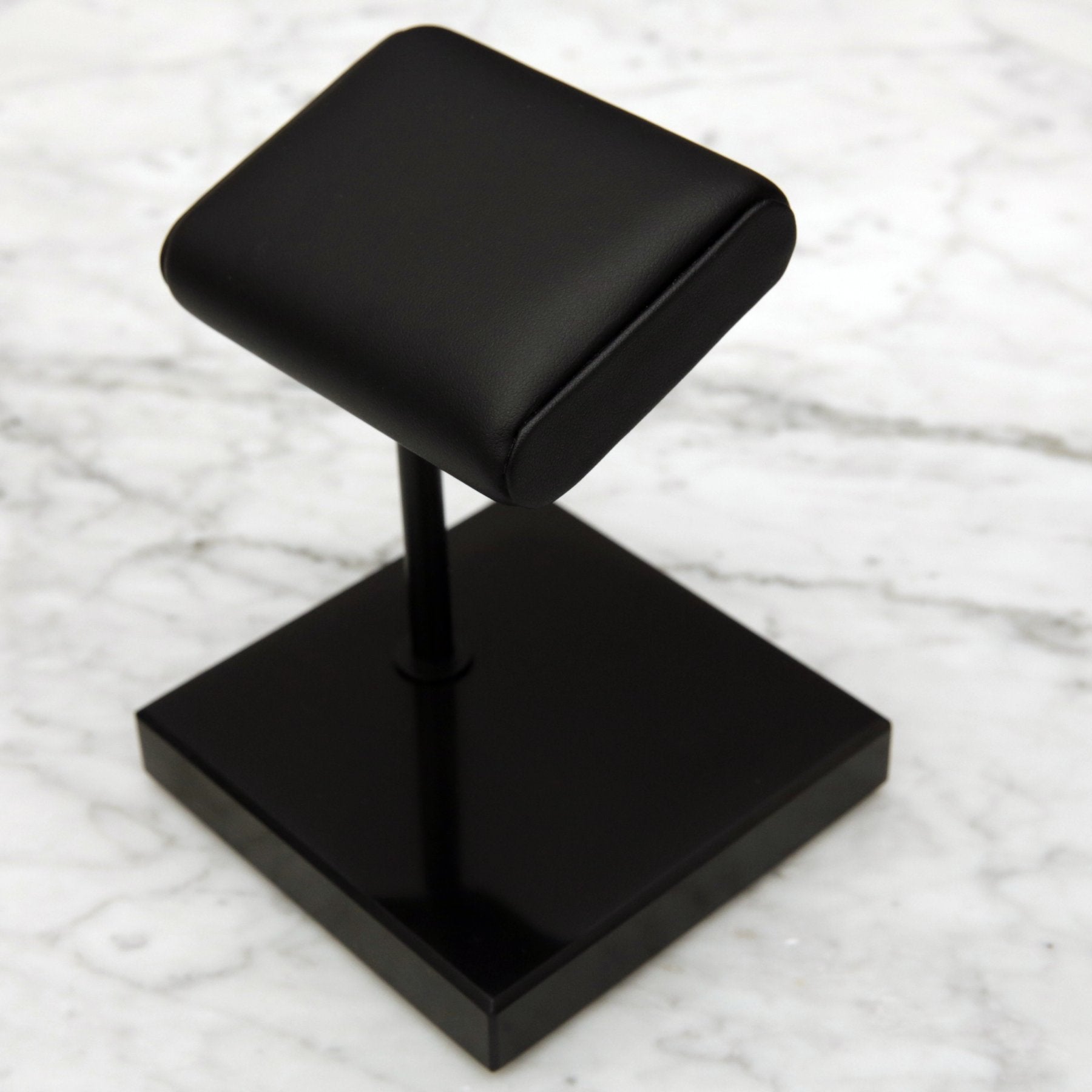 The Watch Stand Single Black & Black - Premium Watch Display Stand