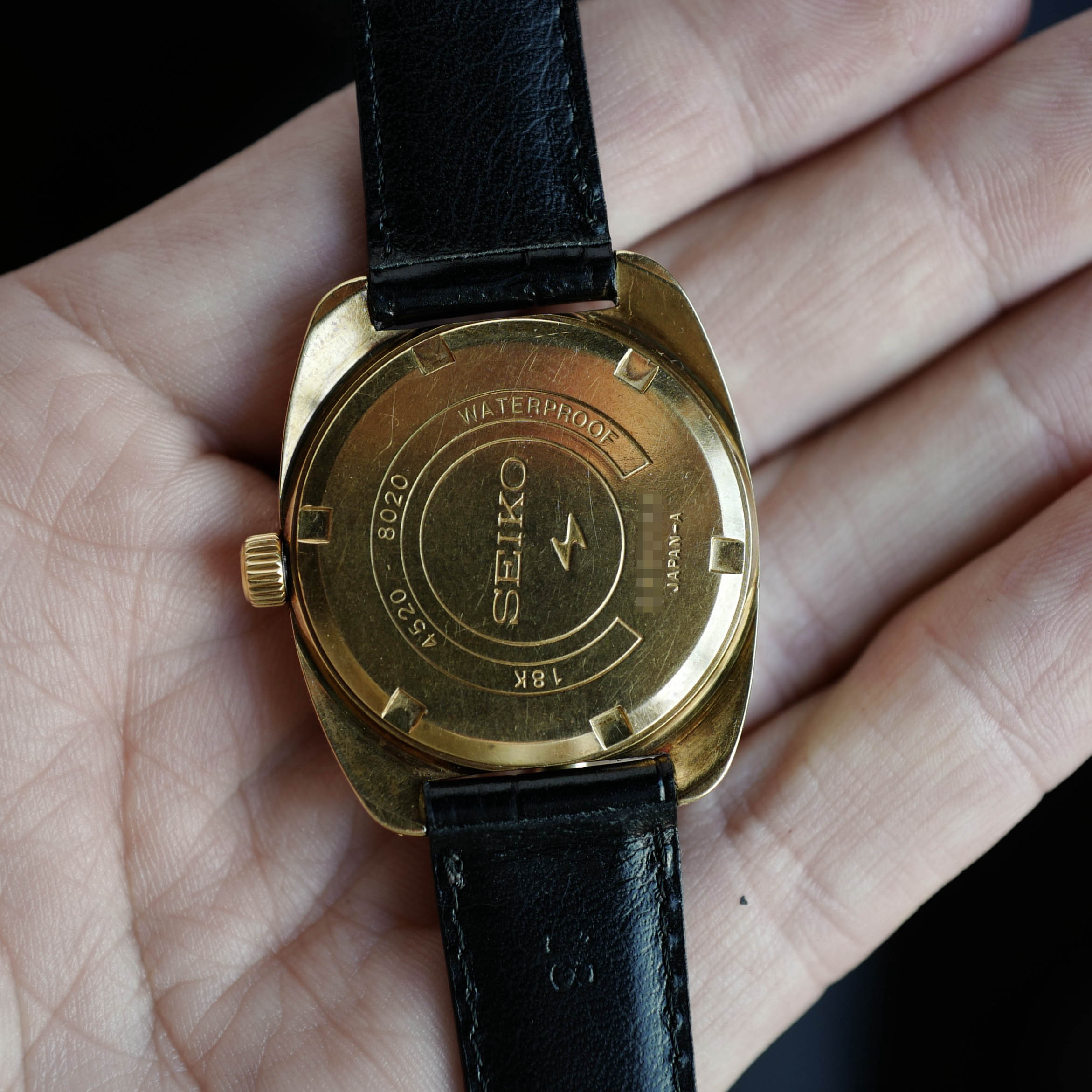 Seiko 4520-8020 18k YG