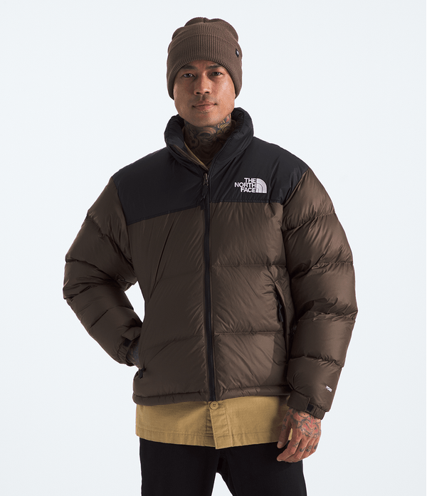 Jaqueta Masculina 1996 Retro Nuptse Smokey Brown/TNF Black | The