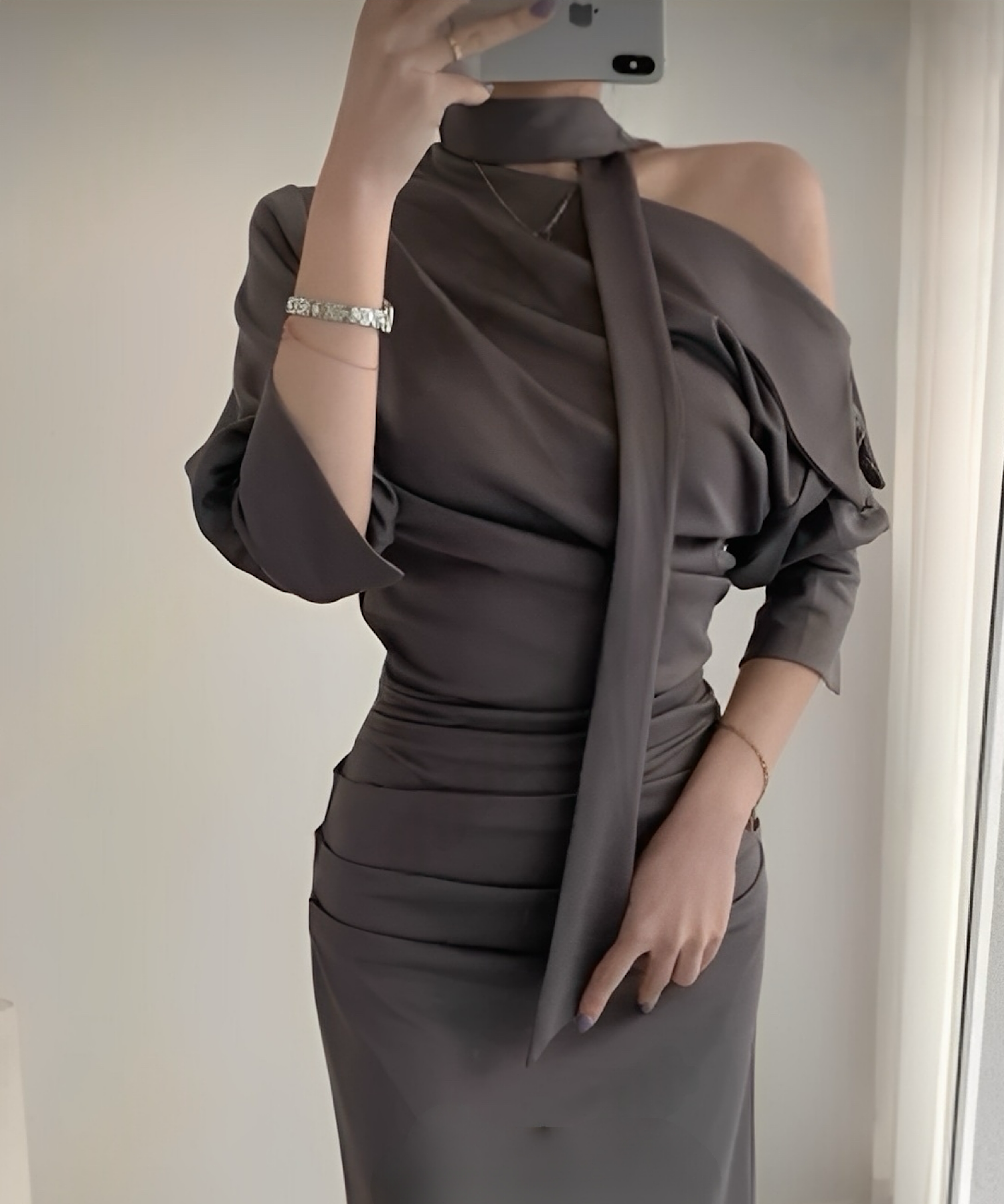 スカーフドレープワンピース | THEODORIC.dy公式通販 | セオドリックディ