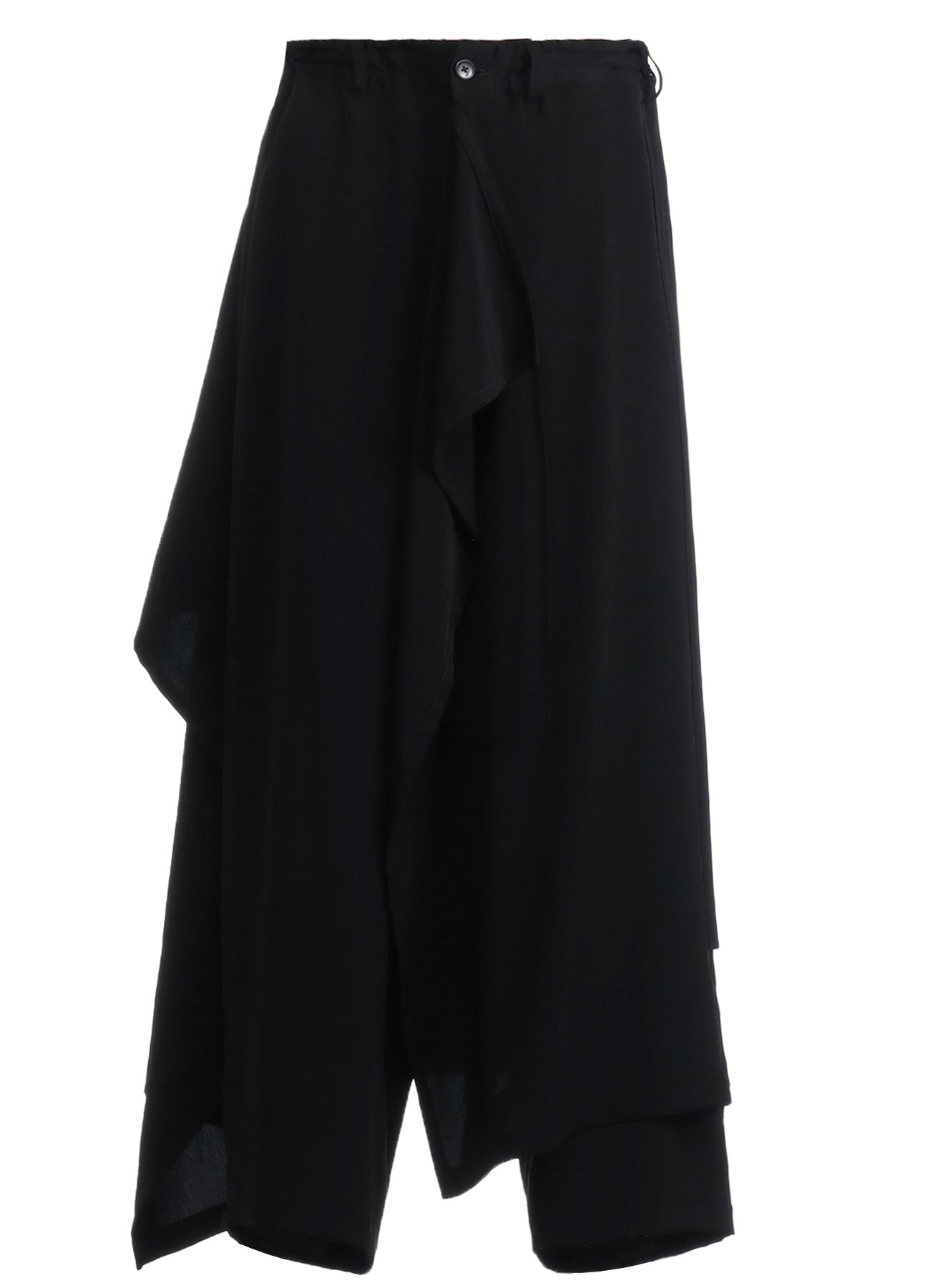 CREPE DE CHINE BOUND SKIRT PANTS – THE SHOP YOHJI YAMAMOTO