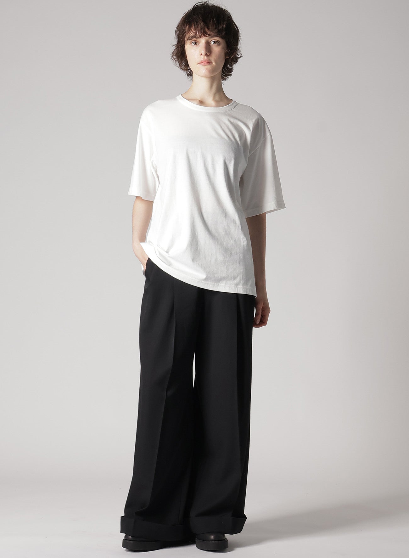 GABARDINE R-55W BAGGY PANTS – THE SHOP YOHJI YAMAMOTO