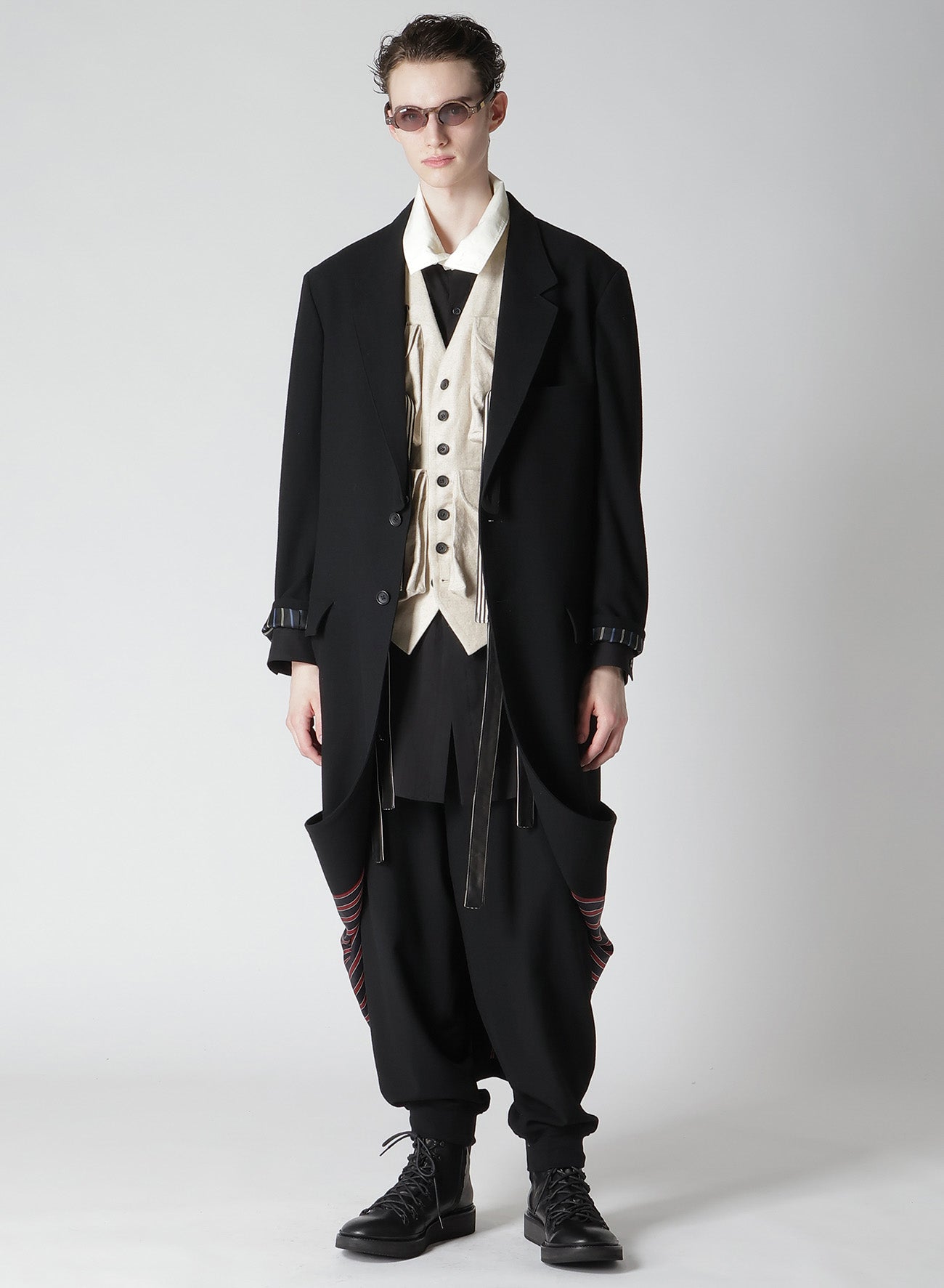 LONG BELT ARMY VEST – THE SHOP YOHJI YAMAMOTO