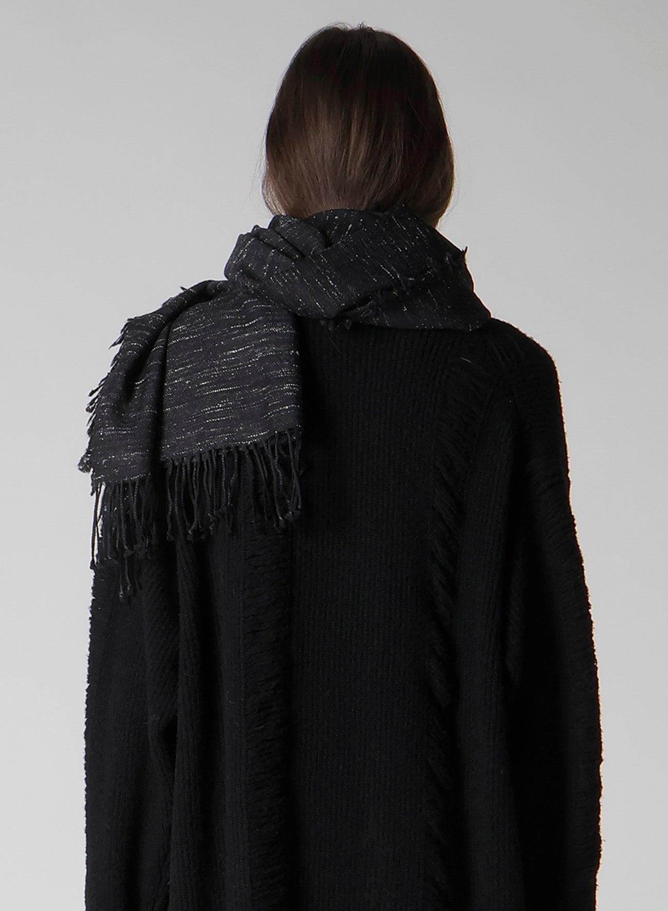 W/DIAMOND JQ YAK WOOL SCARF – THE SHOP YOHJI YAMAMOTO