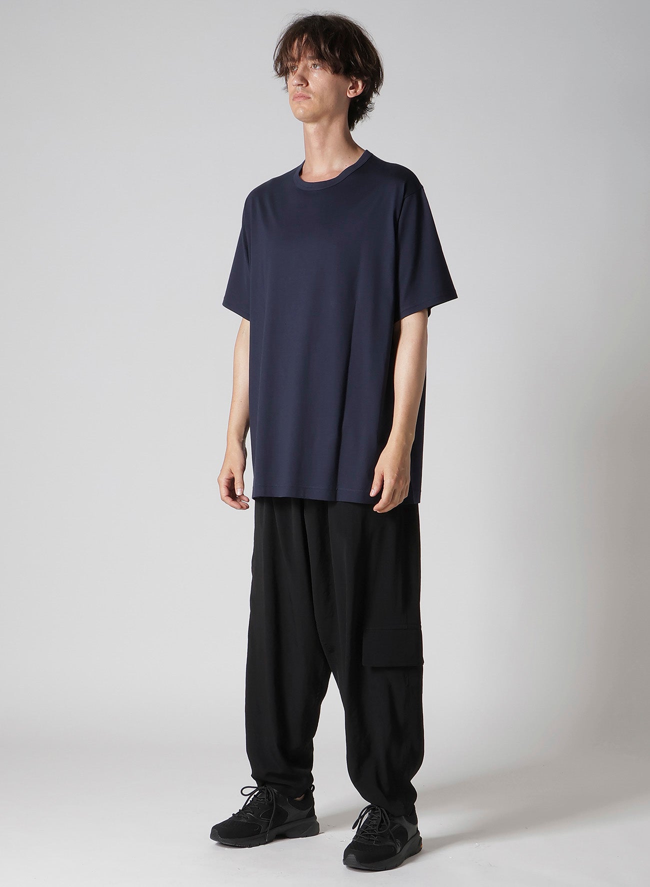 Y's for men BIG LOGO PRINT SHORT SLEEVE T-SHIRT – THE SHOP YOHJI