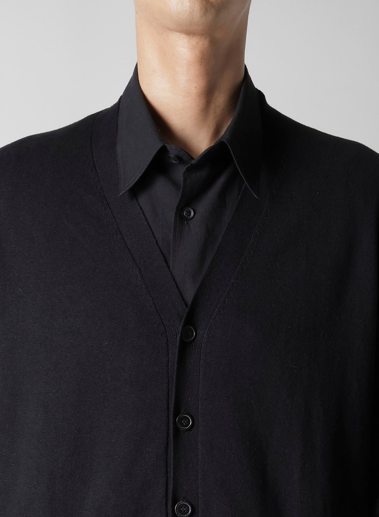 Y's for men INTERSIA LOGO CARDIGAN – THE SHOP YOHJI YAMAMOTO
