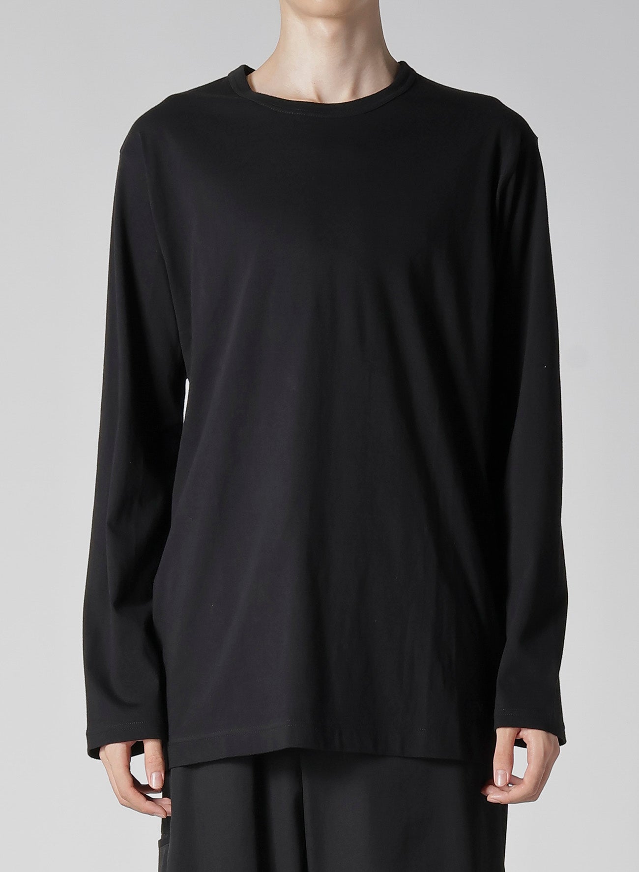 Y's for men LOGO PRINT LONG SLEEVE T-SHIRTS – THE SHOP YOHJI YAMAMOTO