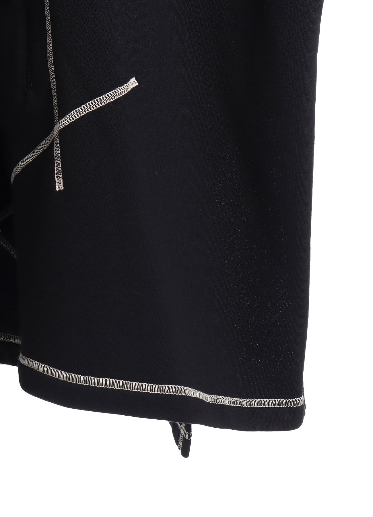 FRENCH TERRY RANDOM STITCH PONCHO – THE SHOP YOHJI YAMAMOTO