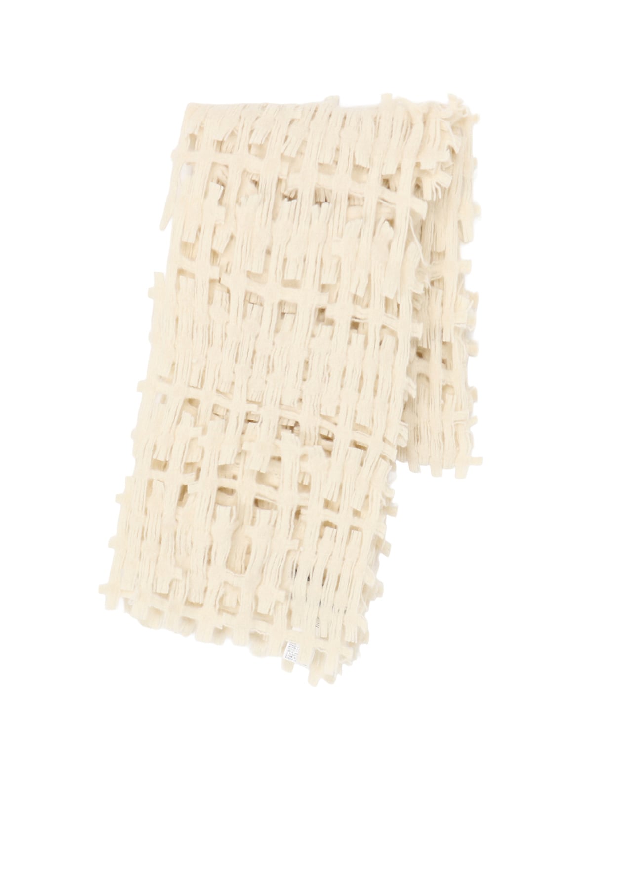 WOOL DOBBY SCARF(FREE SIZE Off White): Soldes｜THE SHOP YOHJI YAMAMOTO