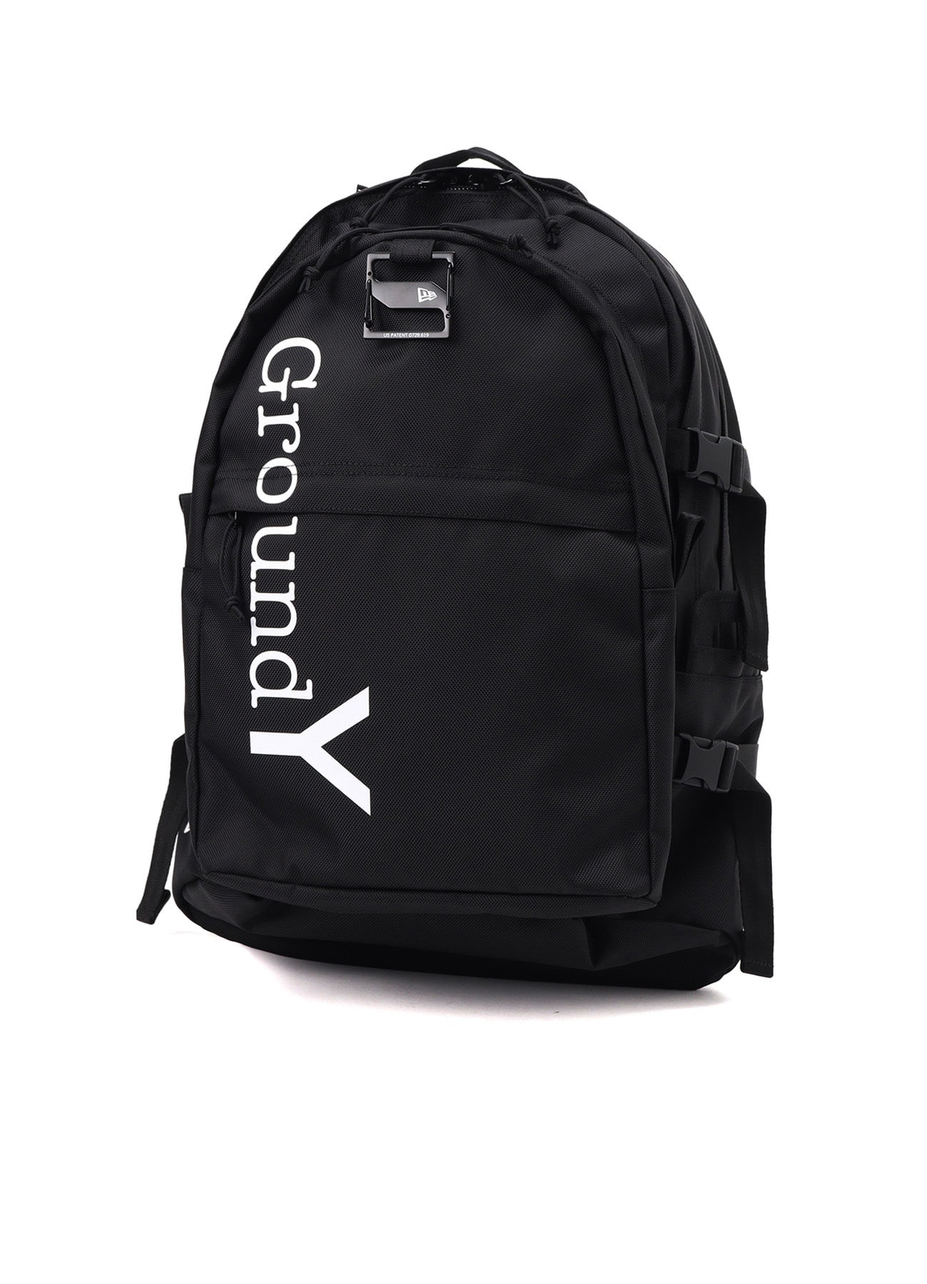 Ground Y×NEWERA(R) GROUND Y LOGO POLYESTER CARRIE PACK(S Black