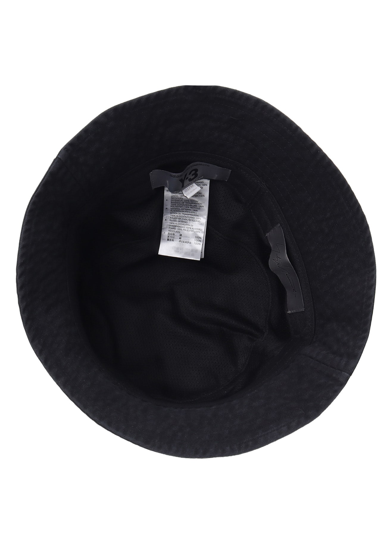 Y-3 KURO BUCKET HAT(S Black): Yohji Yamamoto POUR HOMME｜THE SHOP