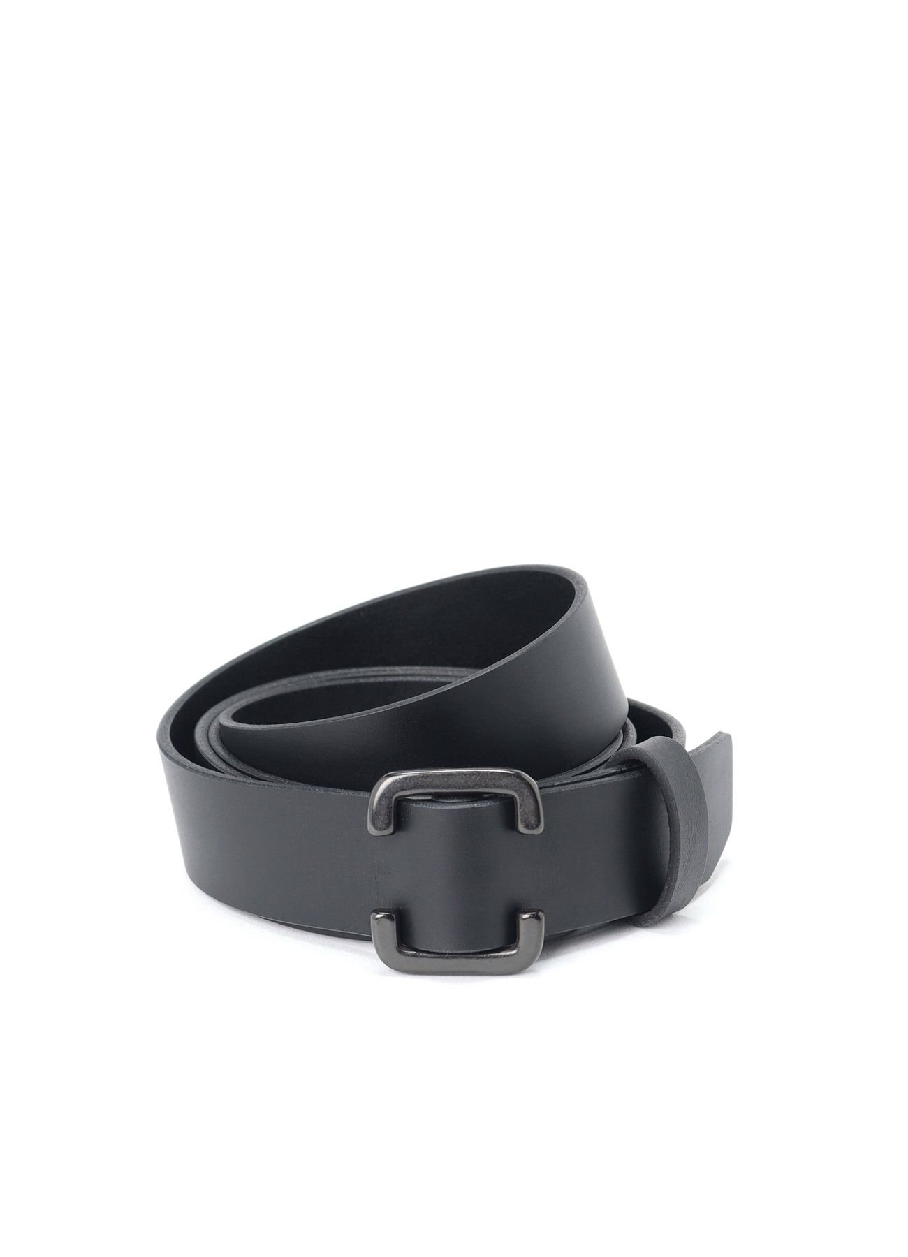 MATT SOFT OIL LEATHER 30MM FREE BELT(FREE SIZE Black): Yohji