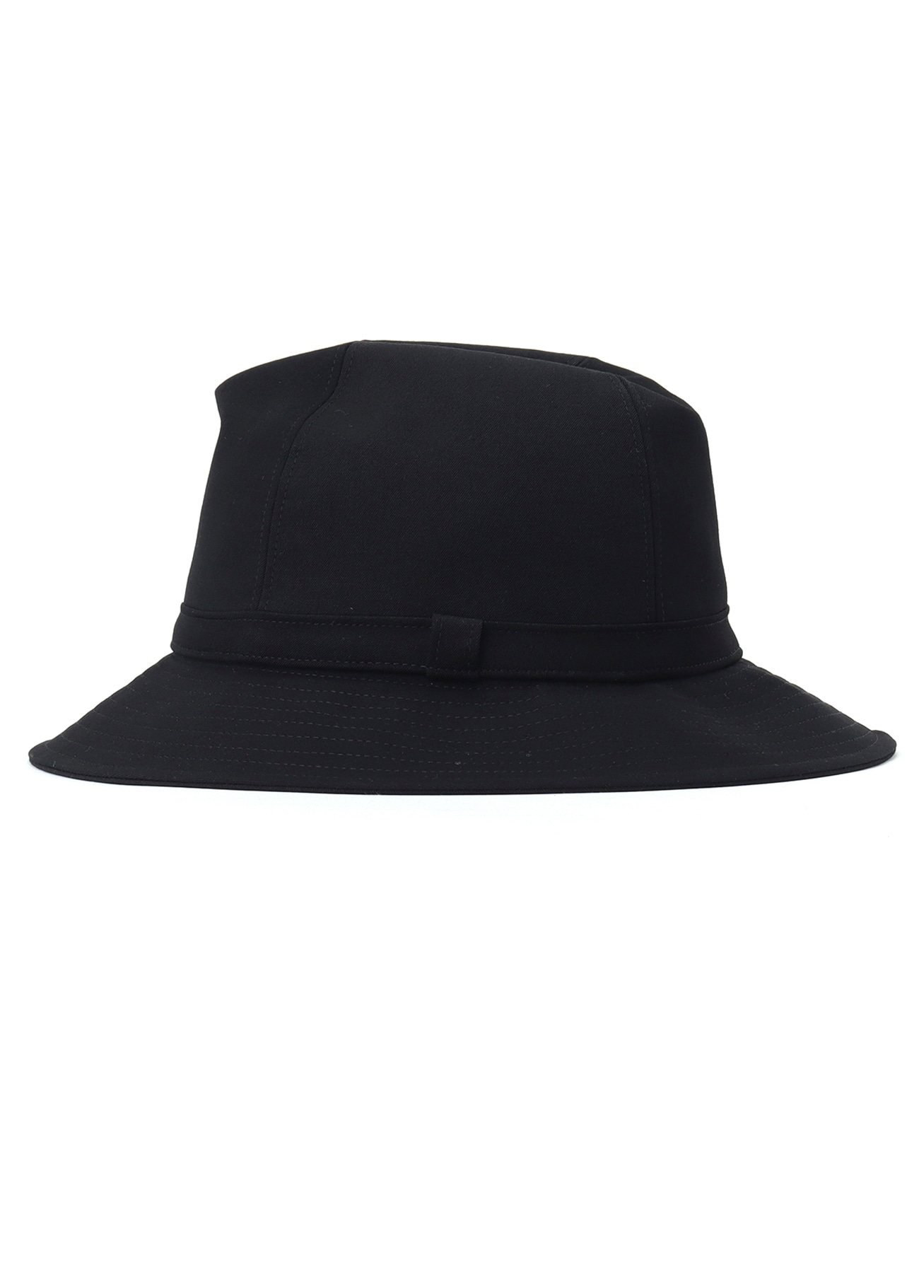 WOOL GABARDINE FEDORA HAT(M Black): Yohji Yamamoto POUR HOMME｜THE
