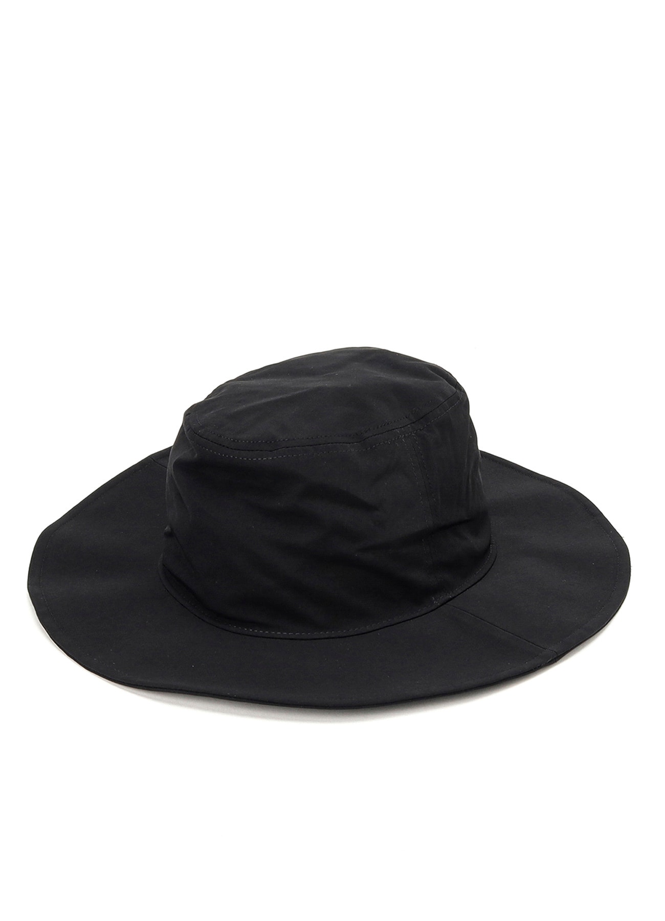 CREPE de CHINE LONG BRIM HAT(M Black): S'YTE｜THE SHOP YOHJI YAMAMOTO